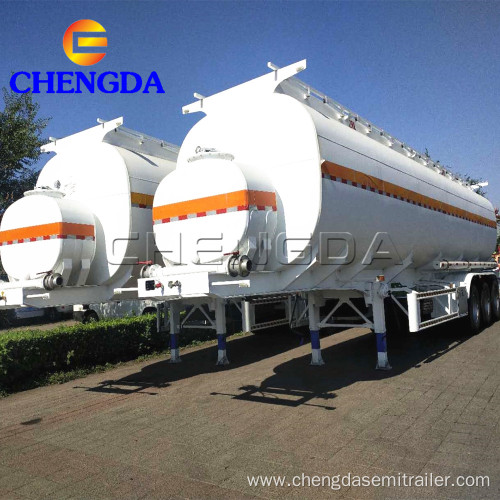 3 Axle Liquid Diesel Oil Tank Semi Trailer